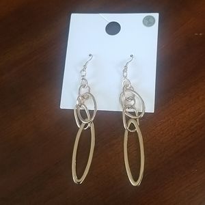 Forever 21 chain dangle earrings